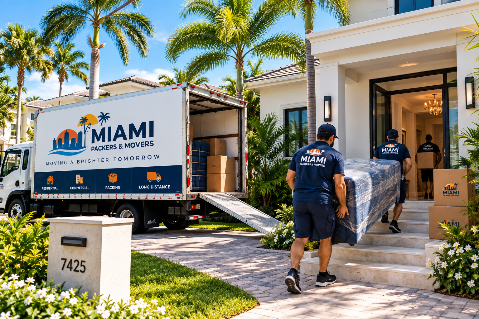 Miami residential moving