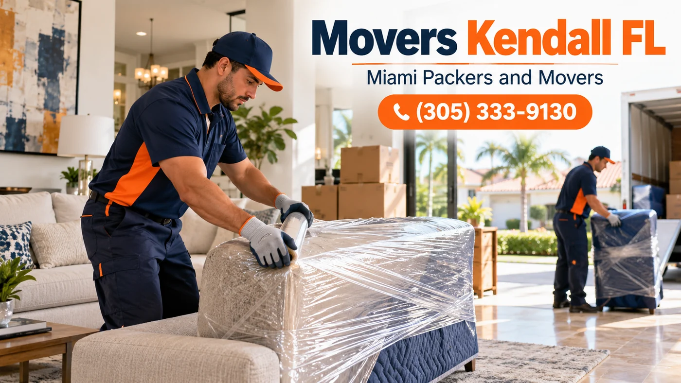 packing services kendall fl: existing relevant branded illustration