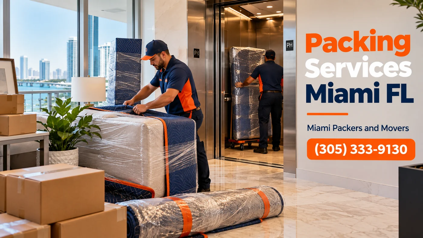 Packing Services Miami FL crew